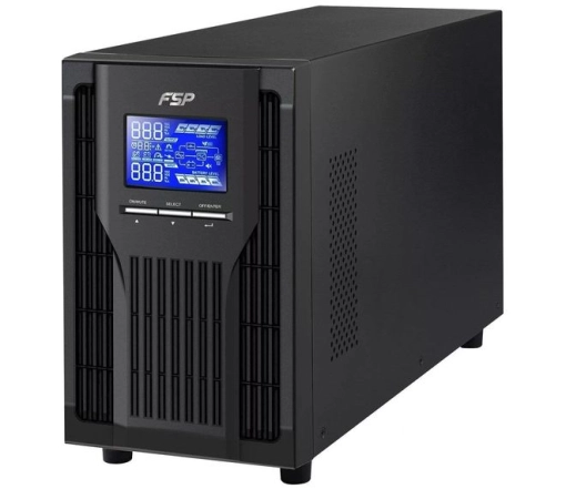 Джерело безперебійного живлення FSP Champ 2K, 2000VA/1800W, LCD, USB, 3xSchuko